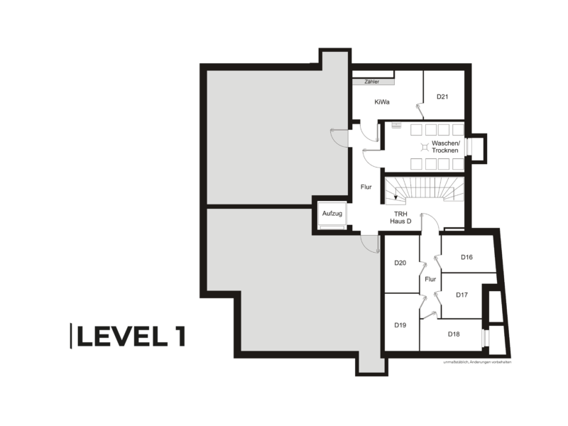 Lageplan Level 1 in Überlingen